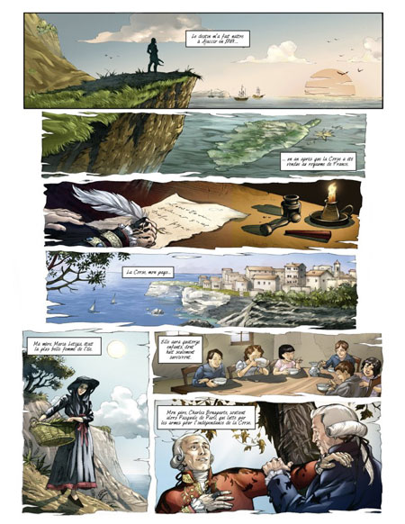 Napoléon 1/3 - Par Noël Simsolo, Fabrizio Fiorentino et Jean Tulard - Glénat & Fayard