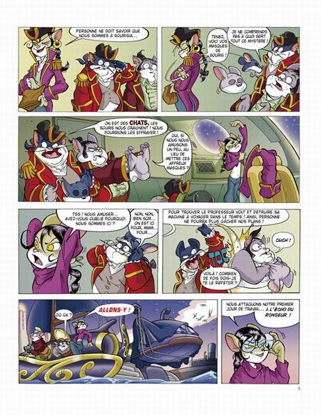 Géronimo Stilton, T7 : Dinosaures en action ! - Par Elisabetta Dani et collectif, dont Facciotto & Zaffaroni - Glénat