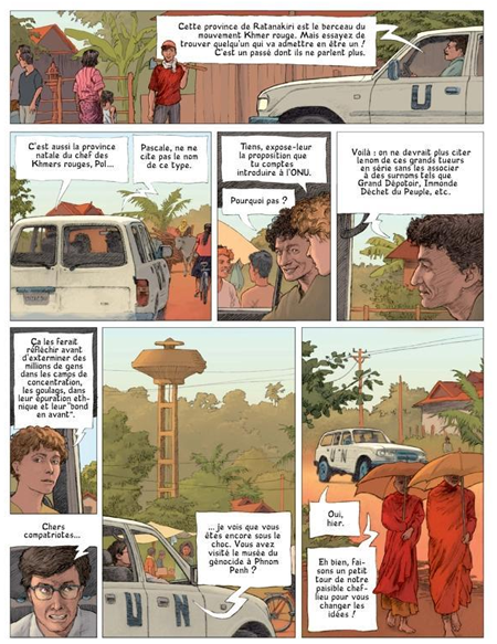Sur la route de Banlung Cambodge 1993 - Par Rochel & Vink - Dargaud