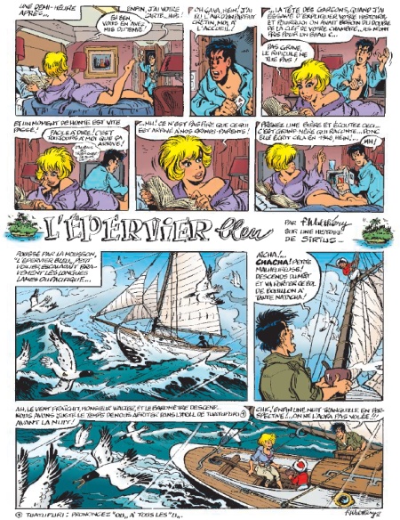 Natacha - T22 : "L'Épervier bleu" - Par Walthéry & Sirius - Dupuis