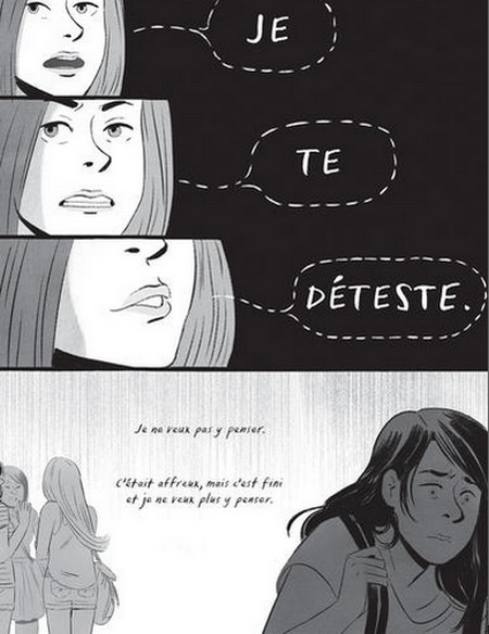 Speak par Emily Carroll d'après le roman de Laurie Halse Anderson - Editions Rue de Sèvres