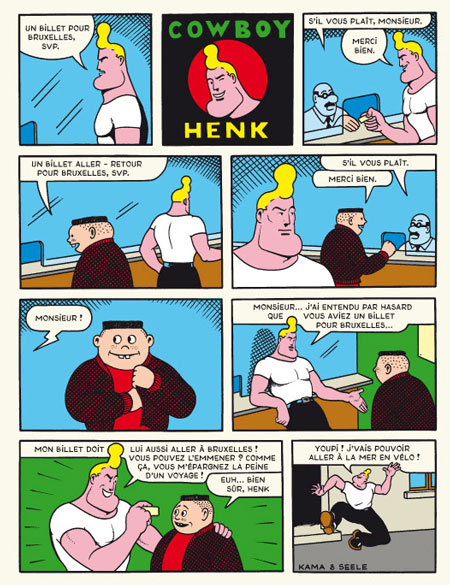 Cow Boy Henk Vol. 3 : L'Art actuel - par Herr Seele & Kamagurka - Frmk