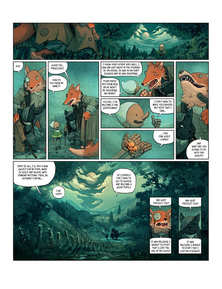 Pinocchio - Par Chauvel & McBurnie d'après Collodi - Ed. Delcourt
