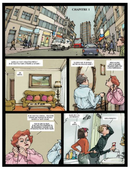 La demeure des Gomez - Par Miguelanxo Prado - Casterman