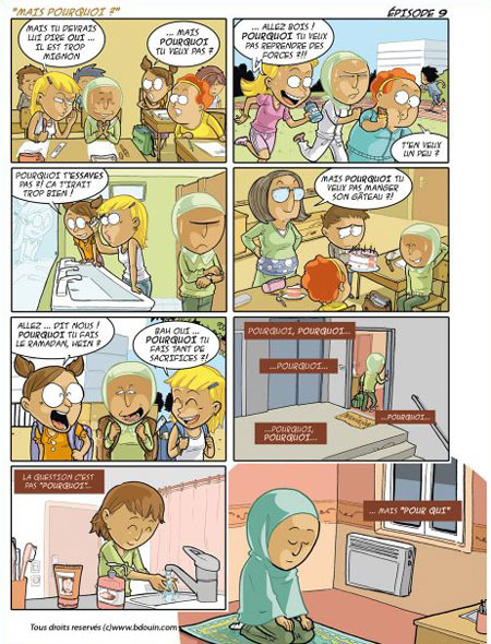 Une BD sur le mois sacré du Ramadan