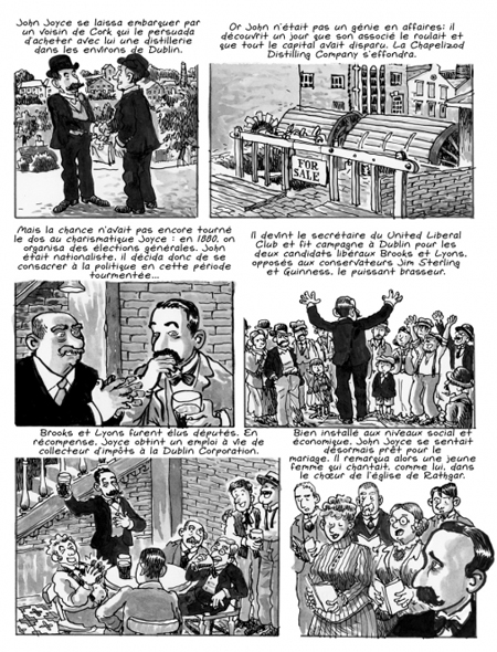 James Joyce, l'homme de Dublin – Par Alfonso Zapico – Futuropolis