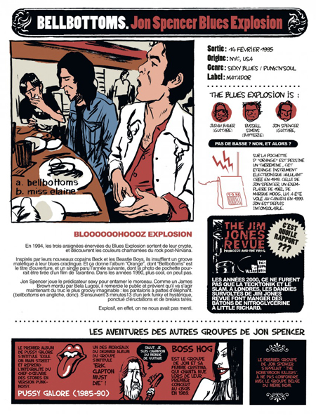 45 tours rock – Par Hervé Bourhis – Dargaud
