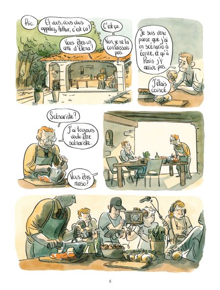Explicite - Carnet de tournage - Par Olivier Milhaud & Clément C. Fabre - Delcourt/Mirages