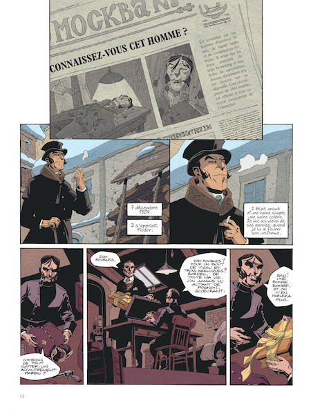 Mort au Tsar, tome 2 - Par T. Robin et F. Nury - Dargaud