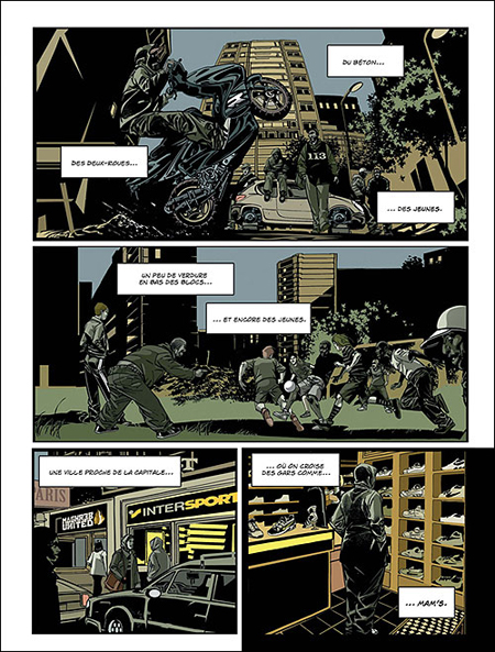 Ghetto Poursuite - Par Rim'K, Hautière & Taborda - Dargaud