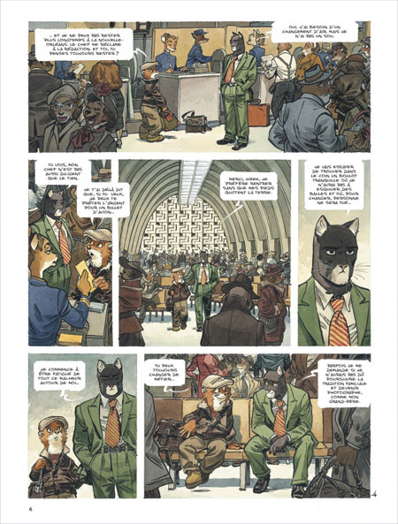 Blacksad on the road