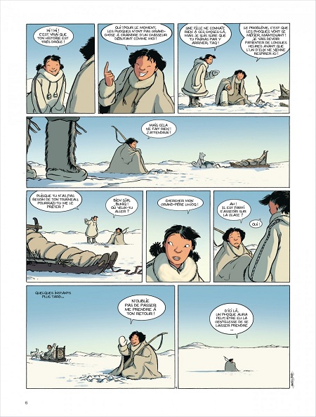 La Conteuse des glaces - Par Béka et Marko - Dargaud