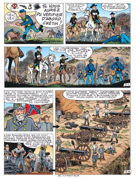 Les Tuniques bleues T. 59 : Les Quatre Évangélistes - Par Raoul Cauvin et Willy Lambil - Ed. Dupuis