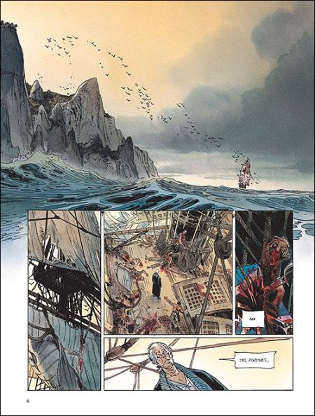 Long John Silver, T3 : Le Labyrinthe d'Émeraude - Par X. Dorison & M. Lauffray - Dargaud.