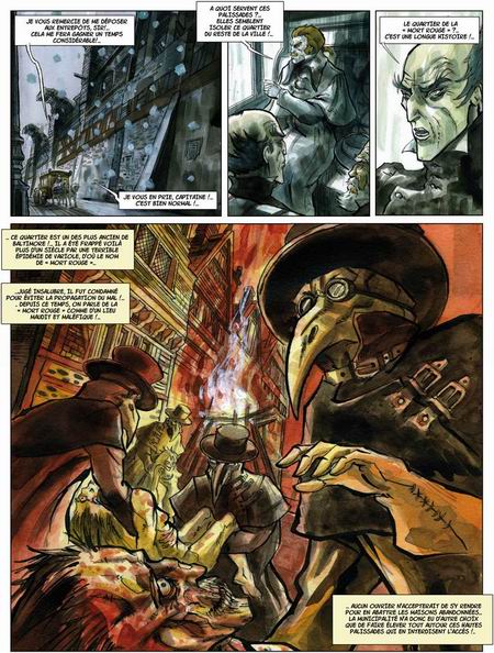 Histoires extraordinaires d'Edgar A. Poe, T3 : « la Mort rouge » - Par Jean-Louis Thouard & Roger Seiter – Casterman