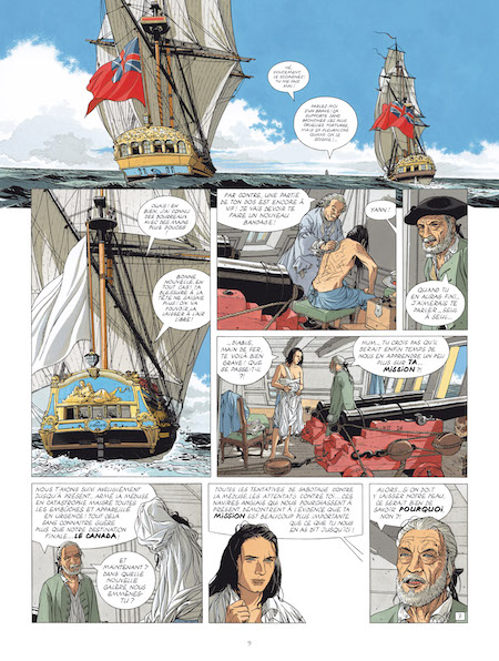 L'Épervier, sommet de la bande dessinée historique