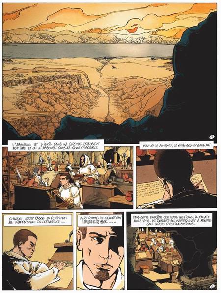 Le Trésor du Temple, T2 : "Construire un temple" - Par Abécassis, Makyo & Seigneuret - Glénat