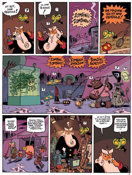 Karma 3 : La fleur du bouffange – Par F. Borrini et J-L. Janssens – Ed. Dupuis