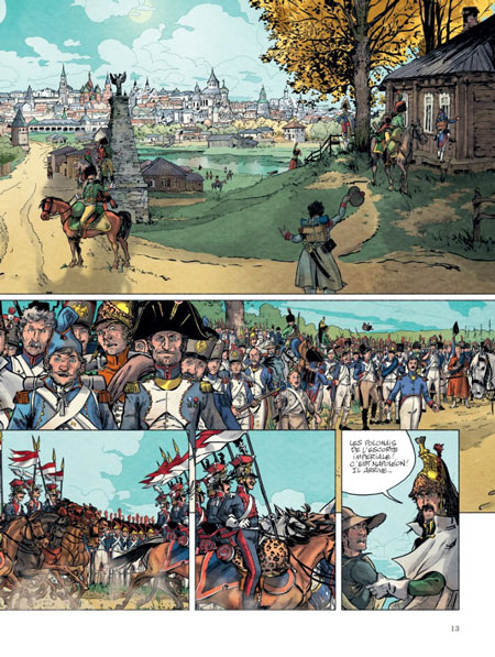 Bérézina T. 1 : L'Incendie - Par Ivan Gil, Patrick Rambaud et Frédéric Richaud - Ed. Dupuis