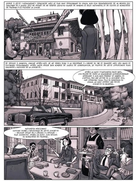 Une Vie avec Alexandra David-Neel, T. 4 - Par Fred Campoy et Mathieu Blanchot - Edition Grand Angle / Bamboo