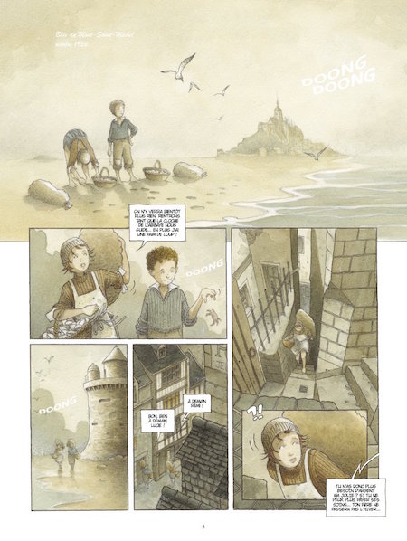 Meurtre au Mont-Saint-Michel - Par J.-B. Dijan et M. Jaffredo - Glénat
