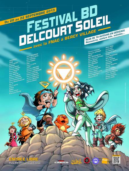 Festival BD Delcourt Soleil avec la FNAC à Bercy Village 