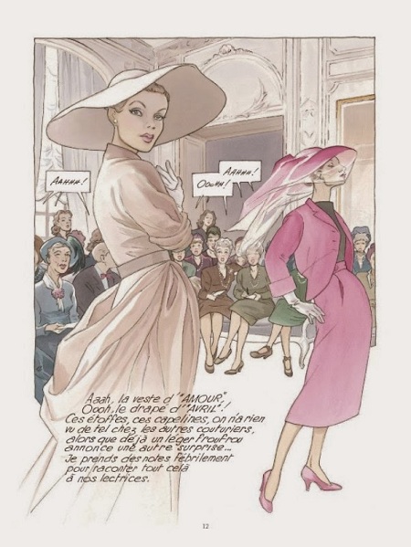 Jeune fille en Dior - Par Annie Goetzinger - Dargaud