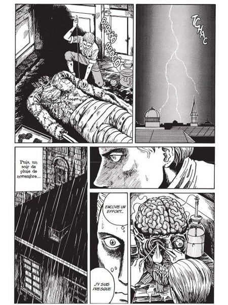 Frankenstein - Par Junji Ito (trad. Jacques Lalloz) - Tonkam