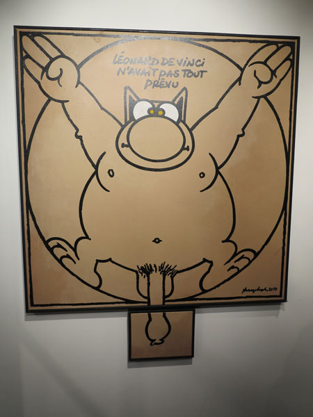 Philippe Geluck doit respecter les artistes !