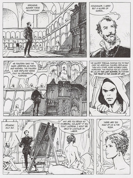 "Le Caravage", chef-d'oeuvre de Manara