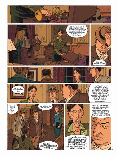 Il était une fois en France - T2 : le vol noir des corbeaux - par Fabien Nury & Sylvain Vallée - Glénat