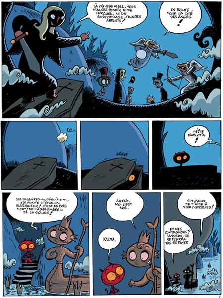 Karma - T1 : "Outrelieu" - Par Fabrizio Borrini & Jean-Louis Janssens - Editions Dupuis