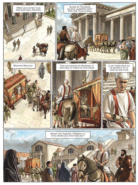 Alix Senator T3 – La Conjuration des rapaces – Par V. Mangin & Th. Démarez - Casterman