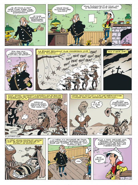 Les Tontons Dalton - Par Laurent Gerra, Jacques Pessis et Achdé - Lucky Comics