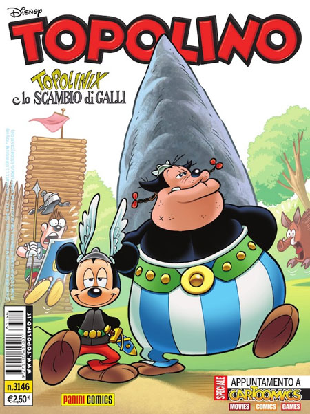 Quand Mickey parodie Astérix !