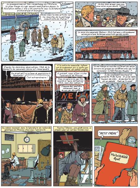 Lefranc, T24 : L'Enfant-Staline - Par Régric & Robberecht - Casterman