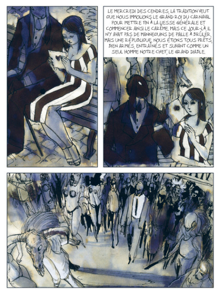 Carnaval T1 : le retour de l'homme qui portait un masque de lapin noir - Par Akalikoushin - Manolosanctis