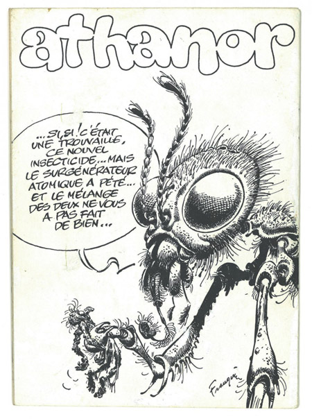 Franquin et les fanzines, portrait d'un mastodonte