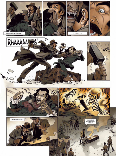 Van Helsing contre Jack l'Éventreur – T.1 : « Tu as vu le diable » – Par Lamontagne et Radovic – Soleil