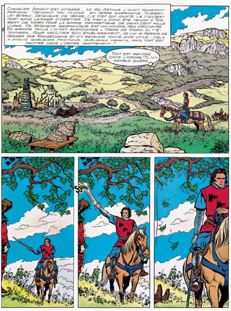 Les intégrales BD de l'été (2e partie) - Hauts faits et moderne quête pour "Le Chevalier Ardent"
