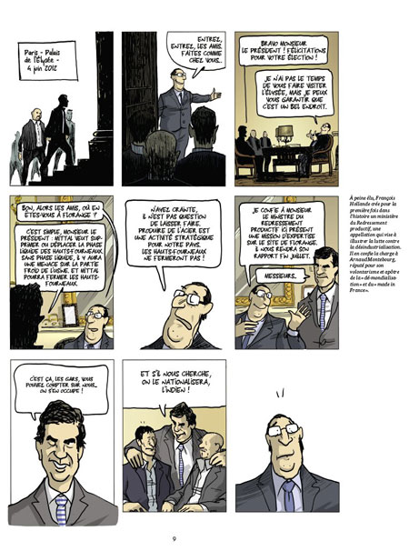 La République des couacs - Par Renaud Dély et Aurel - Glénat