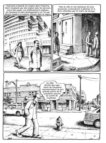 Cleveland - Par Harvey Pekar & Joseph Remnant (traduction Jean-Paul Jennequin)- Ca et là
