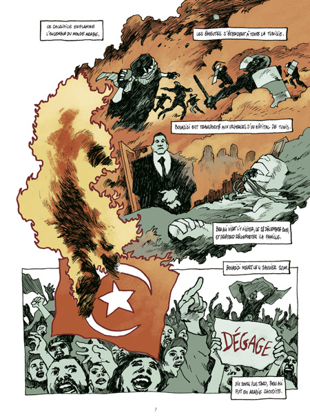 Le Printemps des Arabes – Par C. Pomès & J.P. Filiu – Futuropolis