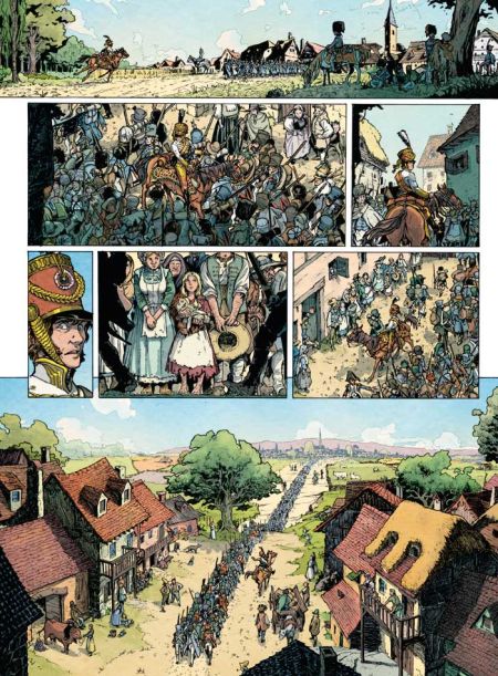 La Bataille, tome 1/3 - Gil & Richaud d'après Patrick Rambaud - Dupuis