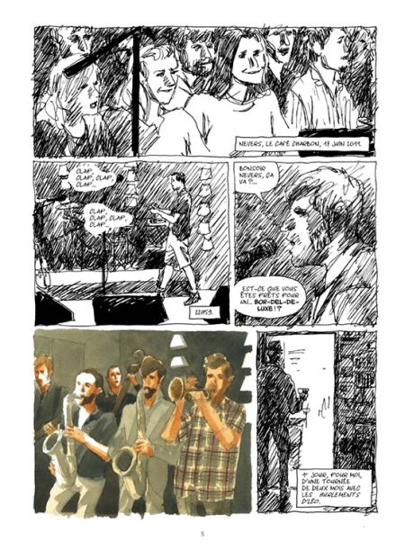 Hurlements en coulisses - Par Emmanuel Moynot - Futuropolis 