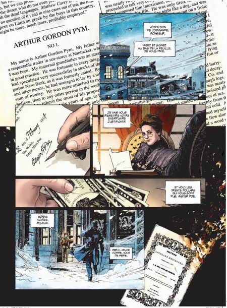 Huitième continent, T1 : Edgar Poe, le dernier cauchemar - Par Vilà & Collignon - 12bis