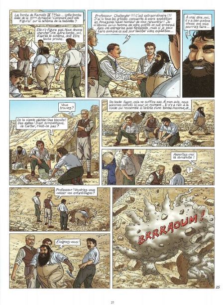 Les mondes perdus de Conan Doyle, T1 : le mystère de Baharia - Par Beubelbeiss & Tramaux -Casterman