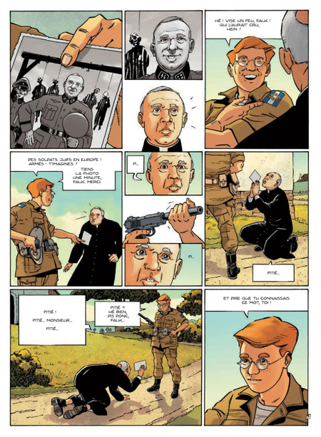 Avec "La Brigade juive" (Dargaud), Marvano dévoile un aspect méconnu de la Deuxième Guerre mondiale