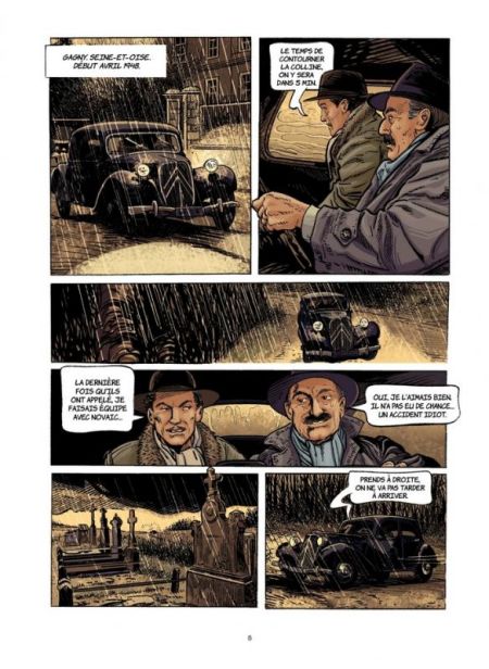 La Chute d'un ange - Par Mako & Daeninckx - Casterman