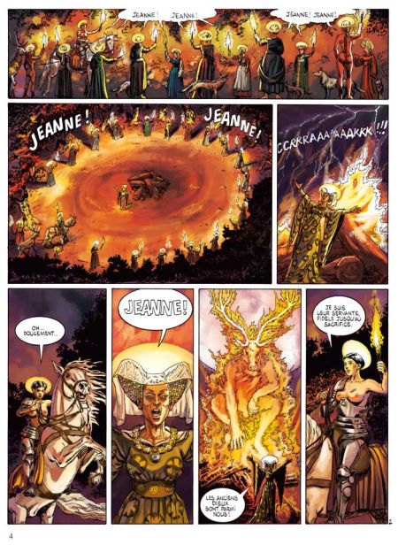Jeanne d'Arc 1/2 : l'épée - Par Puchol & Mangin - Dupuis